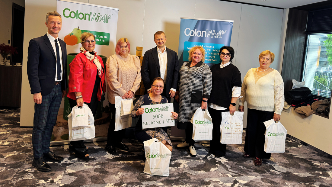 Colonwell sveikatos projektas Tauragėje 2025 03-05 mėn.