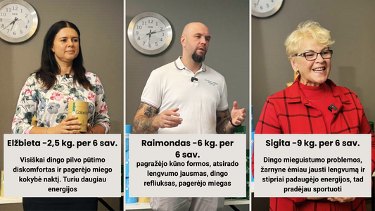 Kaip vilniečiai sėkmingai tirpdė kilogramus, o sėdėjimą ant sofos iškeitė į aktyvią veiklą