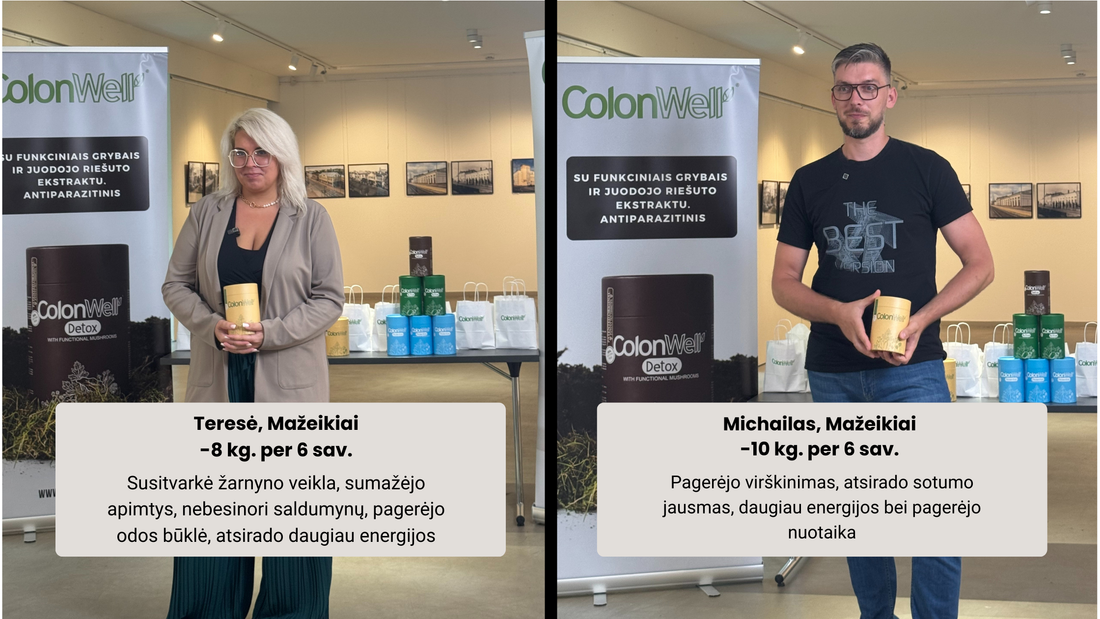 Colonwell sveikatos projektas Mažeikiuose 2025 06-08 mėn.