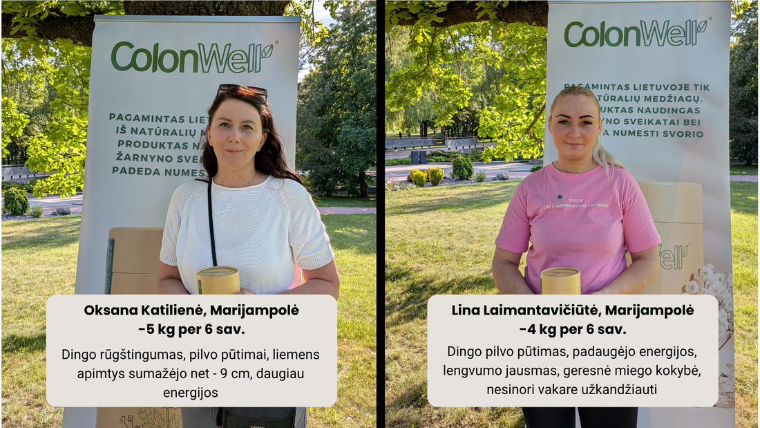 Colonwell sveikatos projektas Marijampolėje 2026 m.
