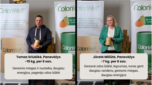 Colonwell sveikatos projektas Panevėžyje 2026