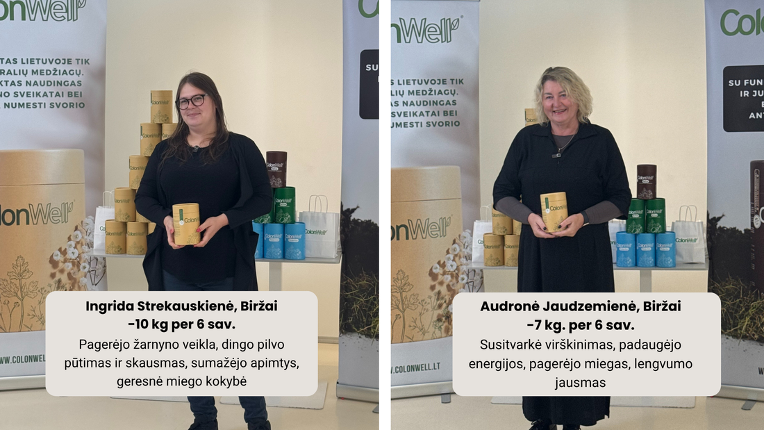 Kalėdų dovana, kuri dovanoja ne daiktą, o sveikatą – „ColonWell“ sveikatingumo projektas Biržuose įrodė: pokyčiai įmanomi!
