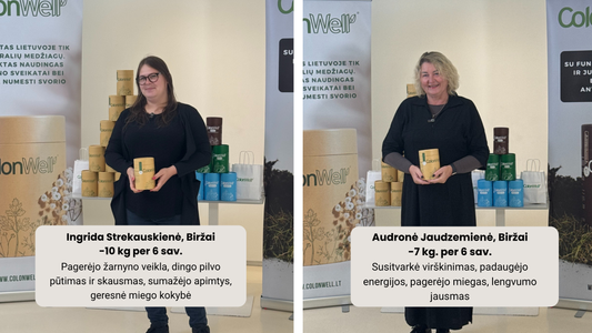 Kalėdų dovana, kuri dovanoja ne daiktą, o sveikatą – „ColonWell“ sveikatingumo projektas Biržuose įrodė: pokyčiai įmanomi!