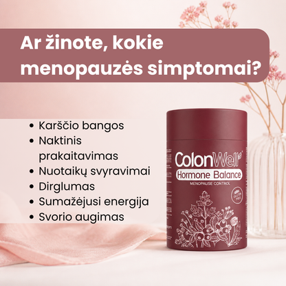 NAUJIENA! ColonWell Hormone Balance (menopause control) 350 g.