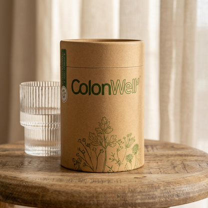 ColonWell (natūralaus skonio) 400g. + Knyga - Žarnyno higiena