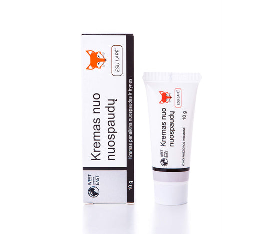 Kremas nuo nuospaudų,ESU LAPĖ, 10 g